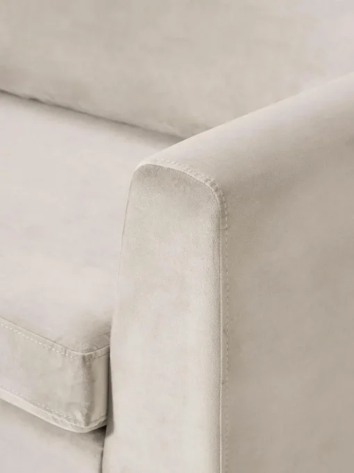 Samt-Sofa Luna (3-Sitzer)
