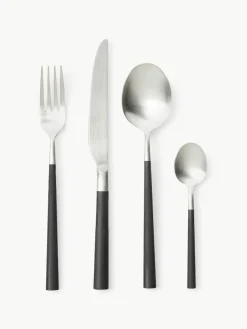 Satiniertes Besteck-Set '801, 6 Personen (24-tlg.)