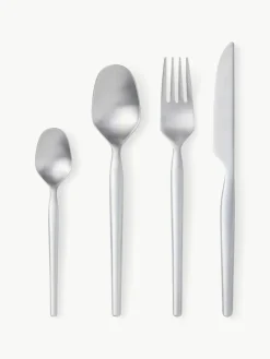 Satiniertes Besteck-Set Dorotea, 4 Personen (16-tlg.)