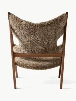 Schaffell-Loungesessel Knitting