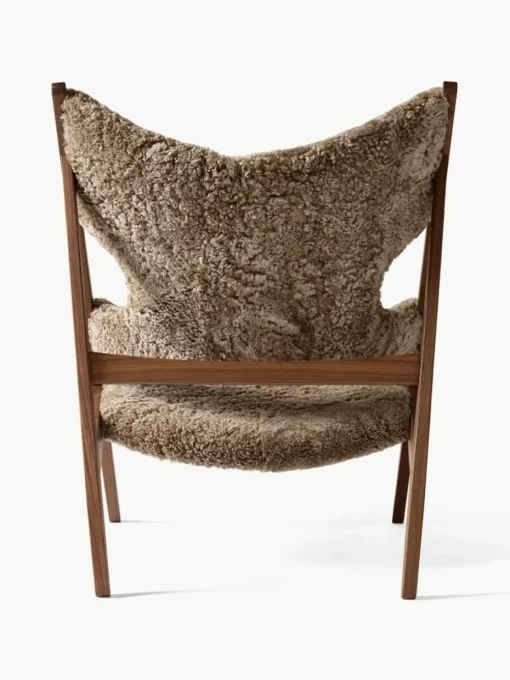 Schaffell-Loungesessel Knitting