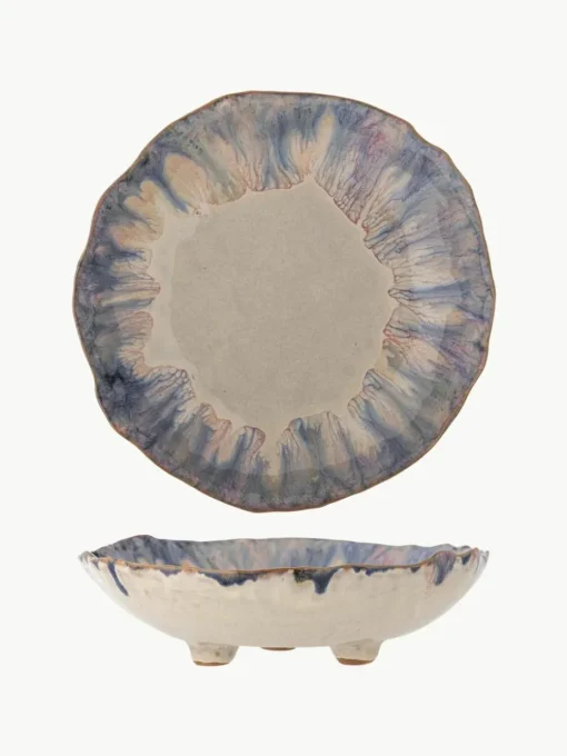 Schale Amalia mit Glasur