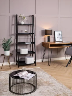 Schimmernder Niederflor-Teppich Cordoba mit Fransen
