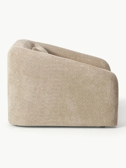 Schlafsessel Eliot aus Teddy-Bouclé