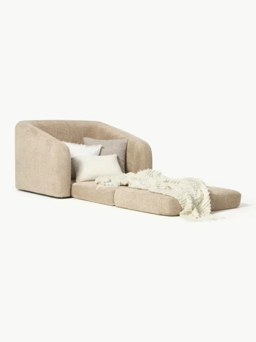 Schlafsessel Eliot aus Teddy-Bouclé