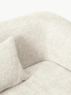 Schlafsofa Eliot (3-Sitzer) aus Teddy-Bouclé