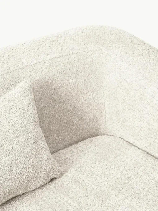 Schlafsofa Eliot (3-Sitzer) aus Teddy-Bouclé