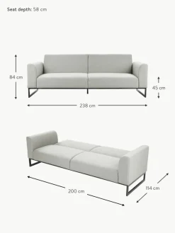 Schlafsofa Josephine (3-Sitzer)