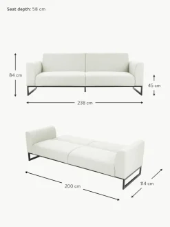 Schlafsofa Josephine (3-Sitzer)