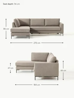 Schlafsofa Luna (3-Sitzer) mit Matratze