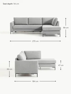 Schlafsofa Luna (3-Sitzer) mit Matratze