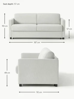 Schlafsofa Morgan (2-Sitzer) mit Matratze