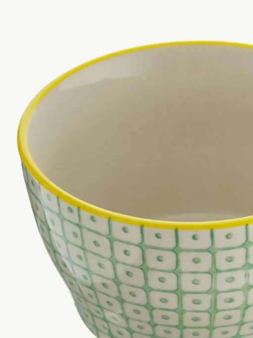 Schälchen Carla mit kleinem Muster, 6er-Set