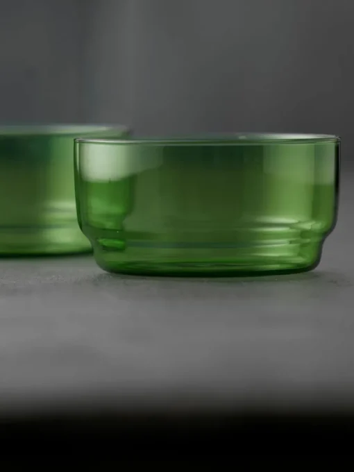 Schälchen Torino aus Borosilikatglas, 2 Stück