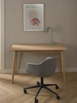 Schmaler Holz-Schreibtisch Marte