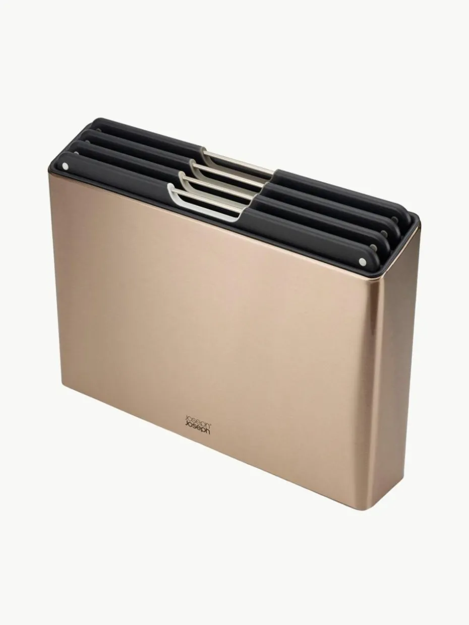 Schneidebretter Folio mit Halterung, 5er-Set
