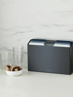 Schneidebretter Folio mit Halterung, 4er-Set