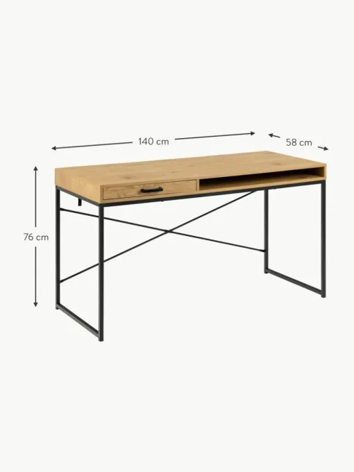 Schreibtisch Seaford mit Schublade