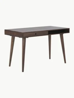 Schreibtisch Tova aus Massivholz mit Schublade