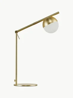 Schreibtischlampe Contina mit Opalglas