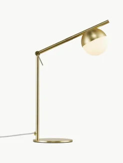 Schreibtischlampe Contina mit Opalglas