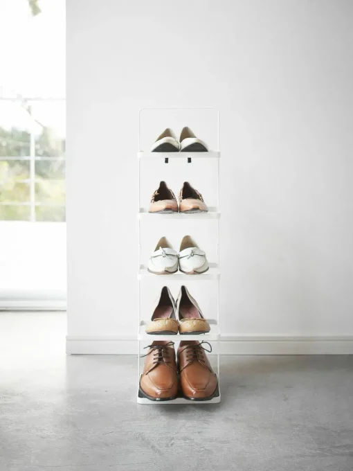 Schuhregal Tower aus Metall