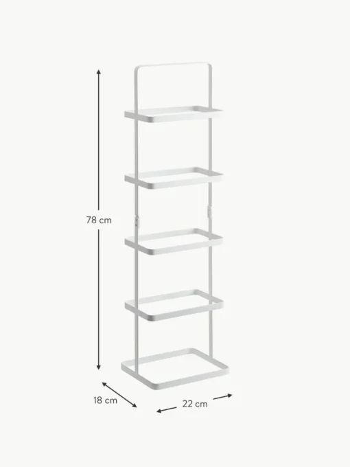 Schuhregal Tower aus Metall