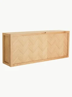 Schuhschrank Herringbone aus Holz mit Fischgrätmuster
