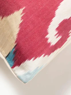 Seiden-Kissenhülle Silky mit abstraktem Muster