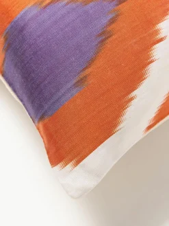 Seiden-Kissenhülle Silky mit abstraktem Muster
