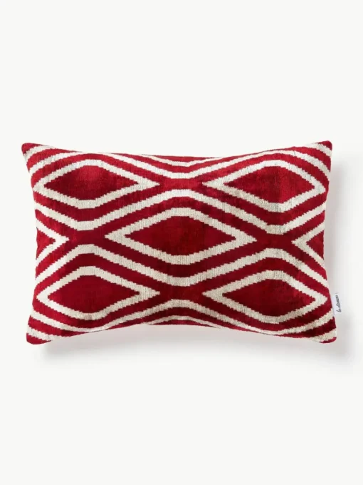Seidensamt-Kissenhülle Velvety mit abstraktem Muster