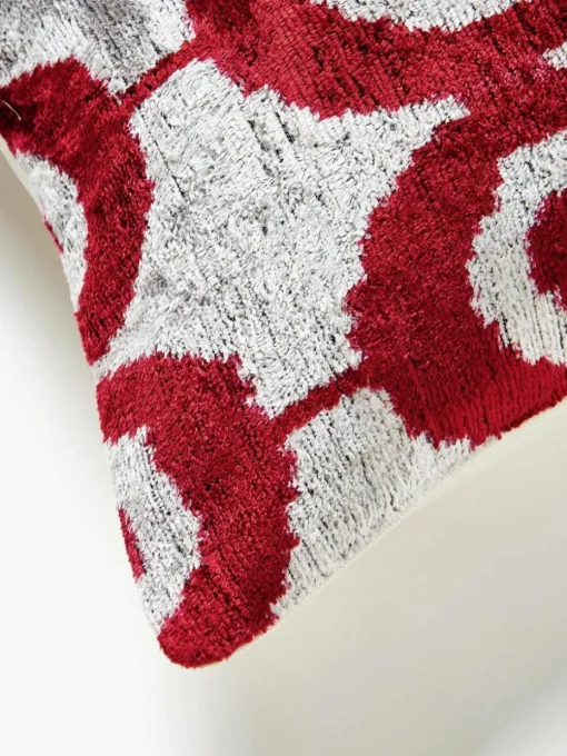 Seidensamt-Kissenhülle Velvety mit abstraktem Muster