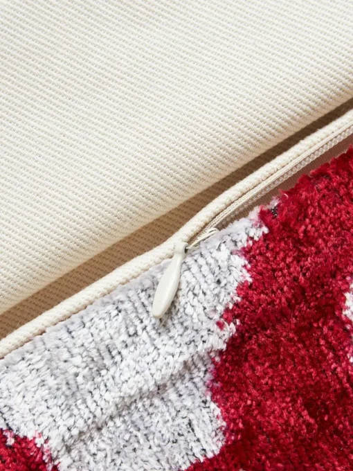Seidensamt-Kissenhülle Velvety mit abstraktem Muster