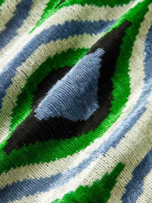 Seidensamt-Kissenhülle Velvety mit abstraktem Muster