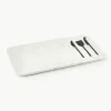 Servierplatte Jaya mit Käsemessern, 4er-Set