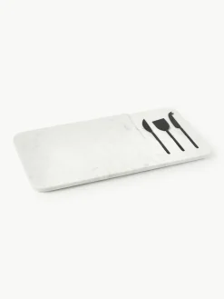 Servierplatte Jaya mit Käsemessern, 4er-Set