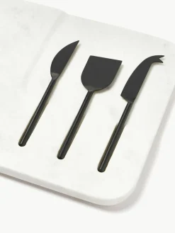Servierplatte Jaya mit Käsemessern, 4er-Set