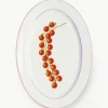 Servierplatte Tomato aus Fine Bone China