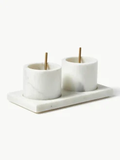 Servier-Set Agata aus Marmor, 5-tlg.