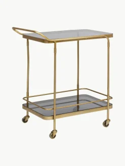 Servierwagen Orabel mit Glasplatten