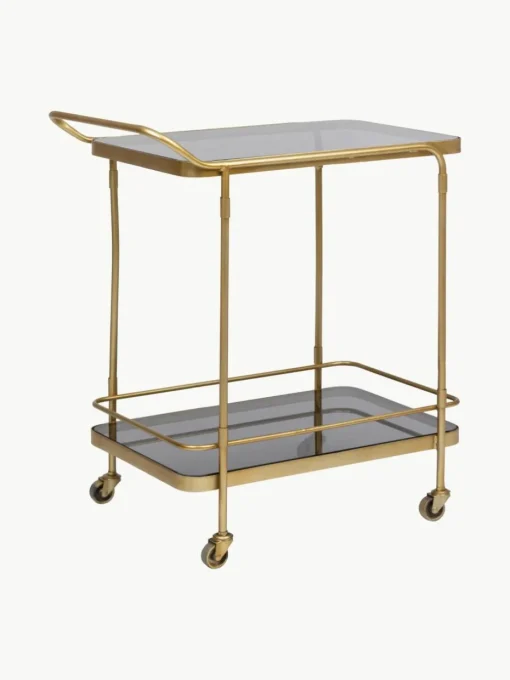 Servierwagen Orabel mit Glasplatten