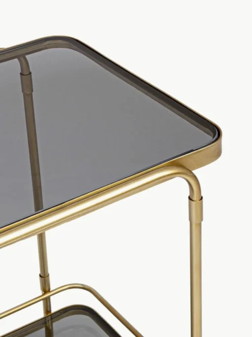 Servierwagen Orabel mit Glasplatten