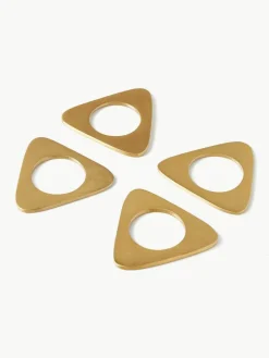 Serviettenringe Triangle, 4 Stück