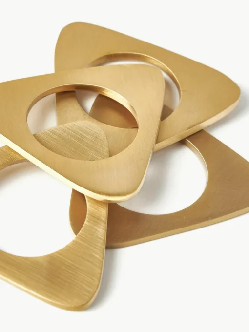Serviettenringe Triangle, 4 Stück