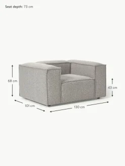Sessel Lennon aus Bouclé