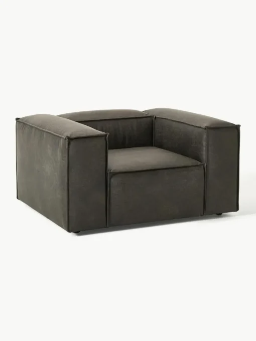 Sessel Lennon aus recyceltem Leder