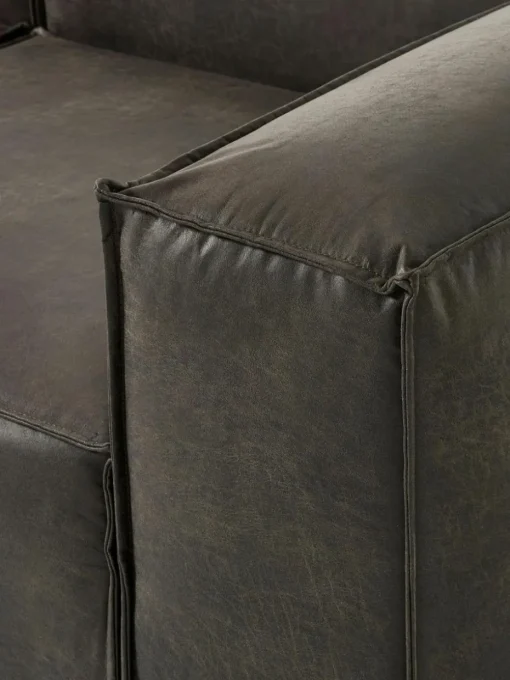 Sessel Lennon aus recyceltem Leder