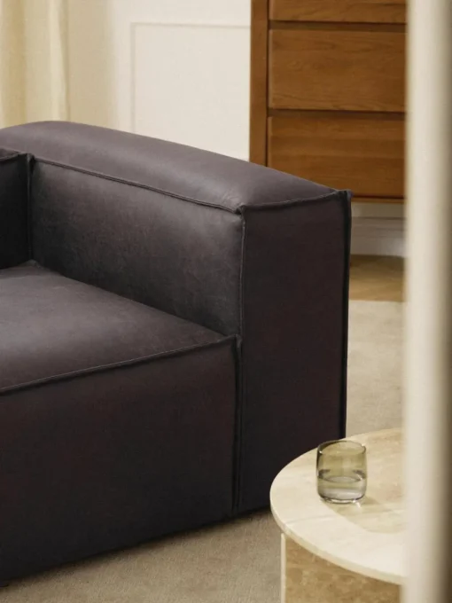 Sessel Lennon aus recyceltem Leder