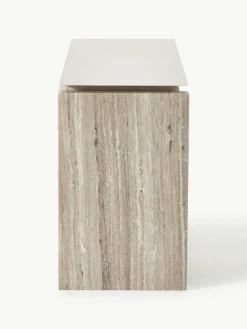 Sideboard Bruce aus Marmor und Metall