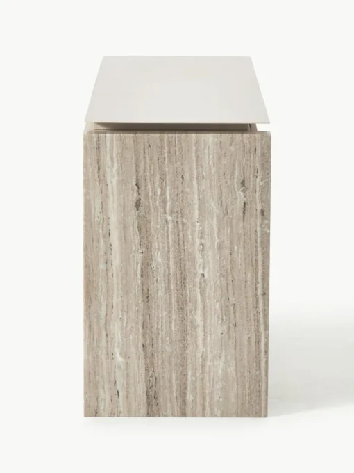 Sideboard Bruce aus Marmor und Metall